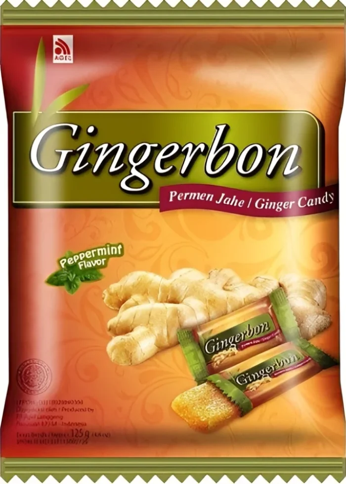 Agel Zázvorové Cukríky pepermintové 125 g