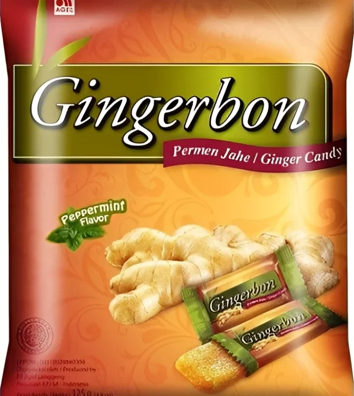 Agel Zázvorové Cukríky pepermintové 125 g