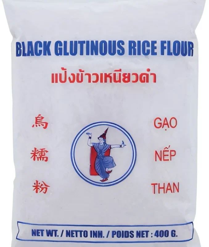 Thai Dancer Černá lepkavá rýžová mouka 400 g