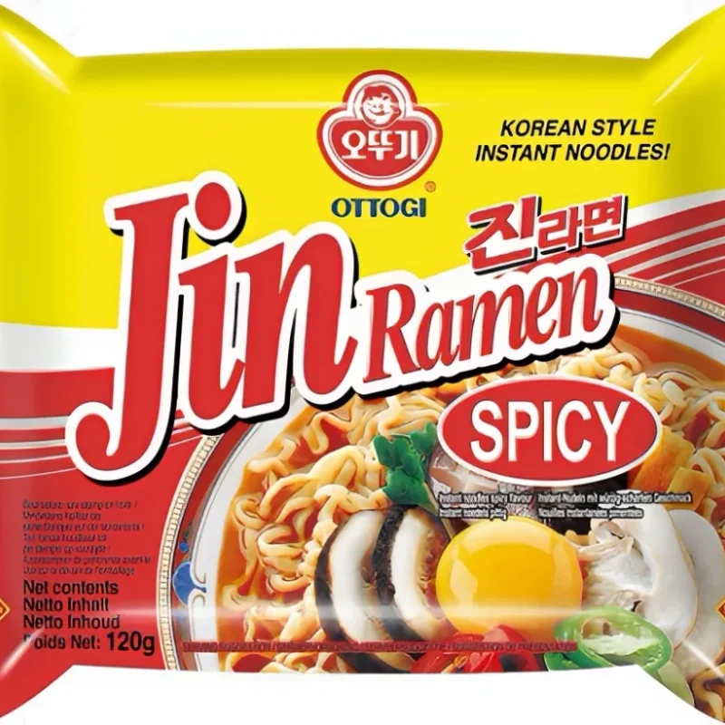 Ottogi Instantné Rezance Jin Ramen Ostré 120 g