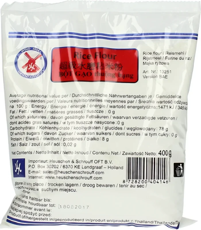 Windmill Ryžová múka 400 g