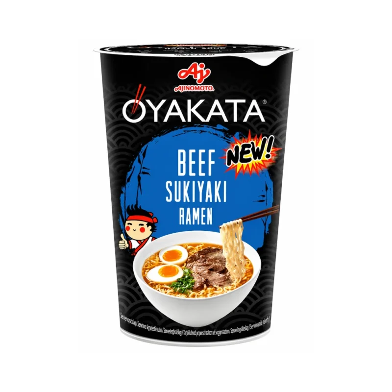 Oyakata Instantné rezance – japonské hovädzie sukiyaki ramen 63,5 g