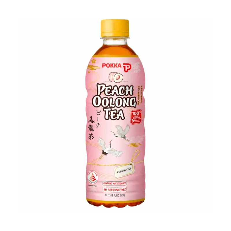 Pokka Čaj Oolong s príchuťou broskyne 500 ml