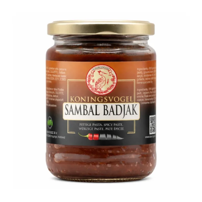 Koningsvogel Chilli pasta Sambal Badjak 280 g