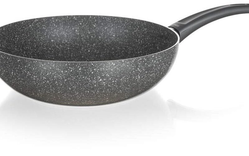 BANQUET Panvica WOK s nepriľnavým povrchom GRANITE PR 28 × 8 cm, indukcia