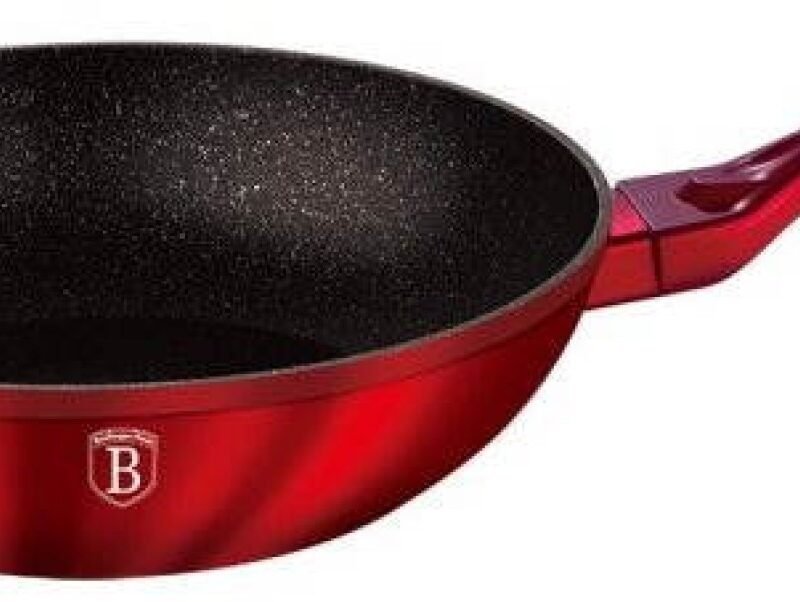BerlingerHaus WOK Panvica 28 cm Burgundy Metallic Line