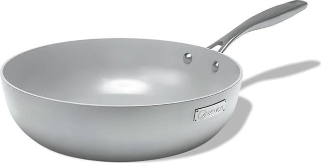 Elmich Nepriľnavá antikorová Wok panvica Tria Ceramic s keramickým povrchom 26 cm