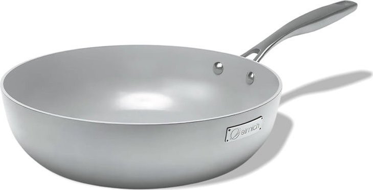 Elmich Nepriľnavá antikorová Wok panvica Tria Ceramic s keramickým povrchom 30 cm