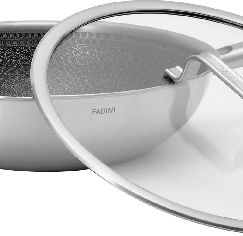 FABINI Wok, panvica s pokrievkou Hybrid Standard 30 cm
