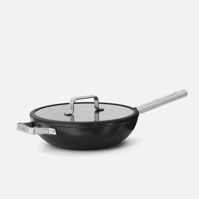 FABINI panvica wok Meda 5.0 Standard 28 cm, čierna