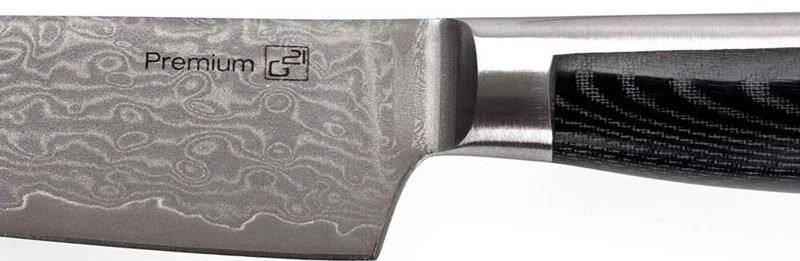 G21 Damascus Premium 13 cm, Santoku