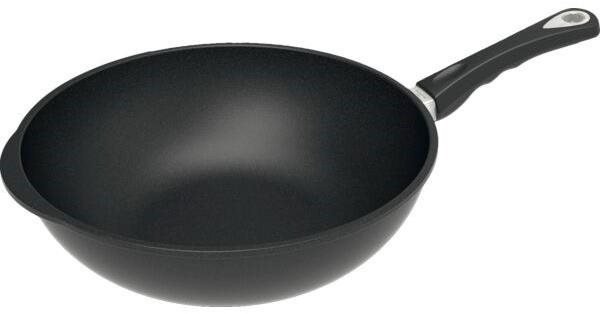 AMT Gastroguss Panvica wok 32 cm, vhodná na indukciu