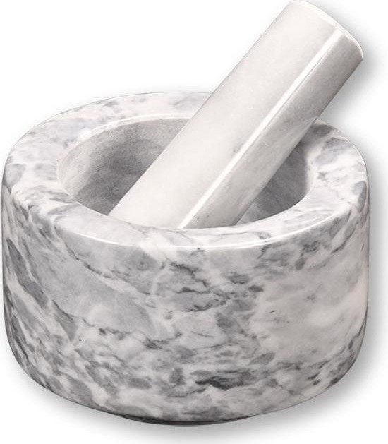 KESPER Mažiar s tĺčikom biely, mramor, priemer 13 cm
