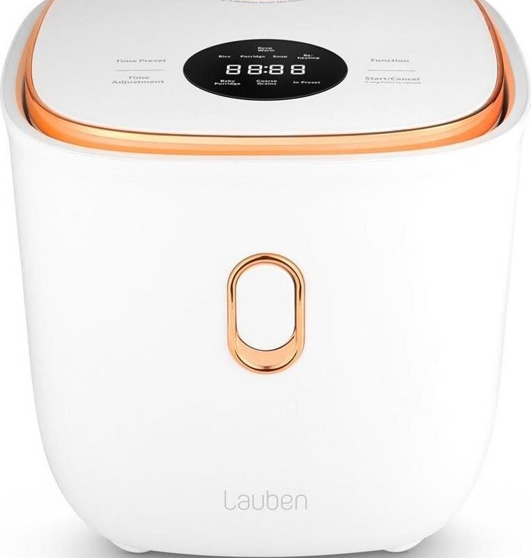 Lauben Multifunction Rice Cooker 1200WR Rose Gold Edition
