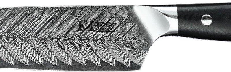 MaceMaker ELEGANTE SANTOKU SanMai Damaškový Kuchynský nôž