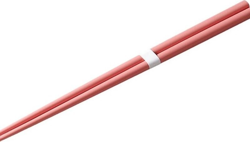 Made in Japan Jedálenské paličky PINK & WHITE 22 cm ružové keramika