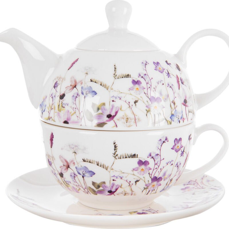 ORION Čajová súprava porcelán 3 ks LÚKA