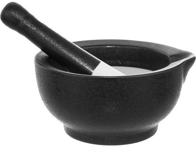 Mažiar porc. pr. 12 cm BLACK
