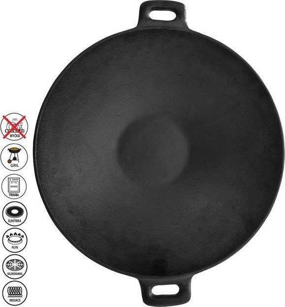 Panvica WOK liatina pr. 30 cm