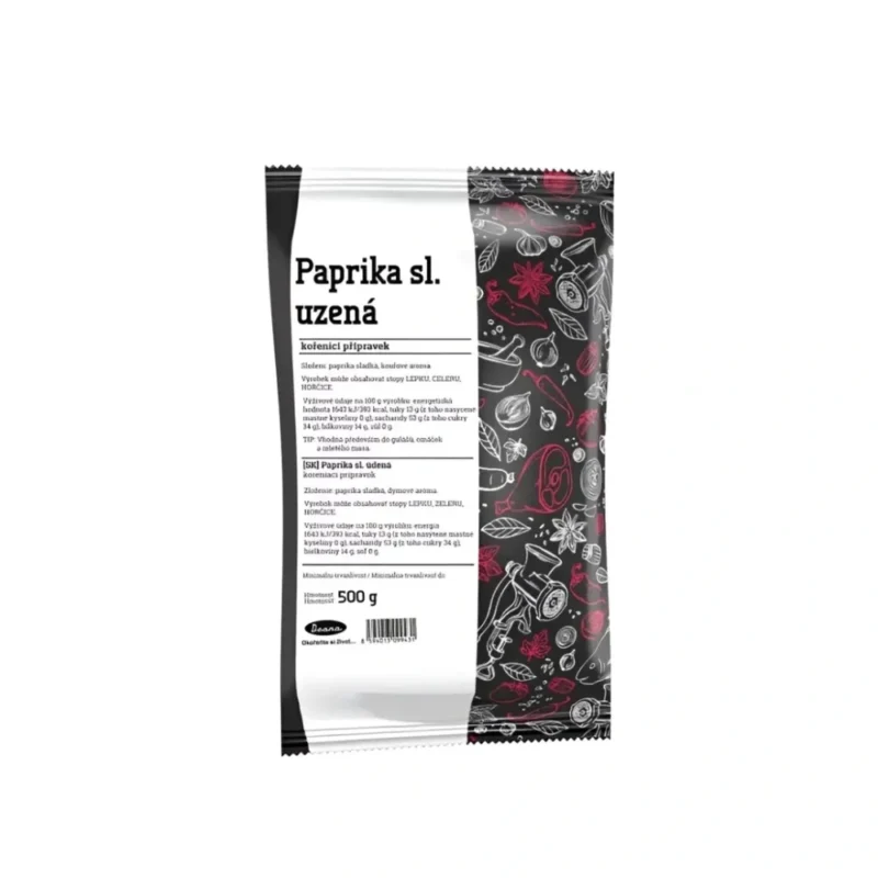 Drana Paprika Sladká Údená 500 g