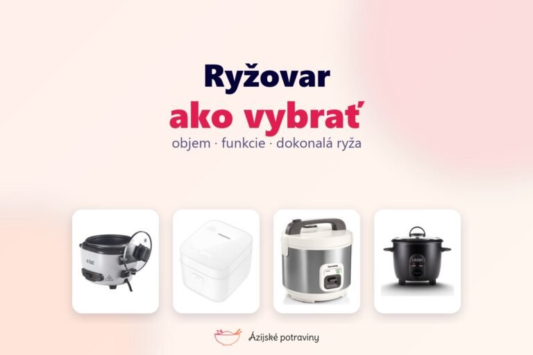 Ryžovar: oplatí sa a ako ho vybrať? (+ ako uvariť dokonalú ryžu)