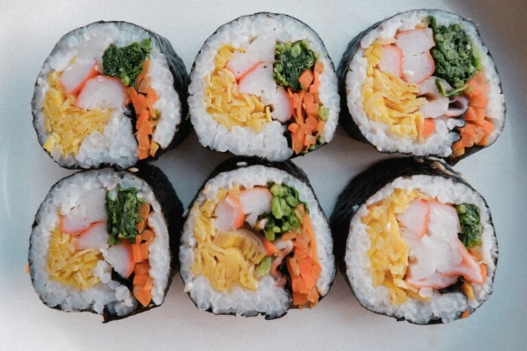 Domáce sushi maki rolky