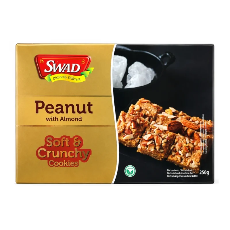 SWAD arašidové sušienky s mandľami 250 g